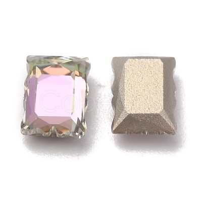 K9 Faceted Glass Rhinestone Cabochons GLAA-H106-E01-M-1