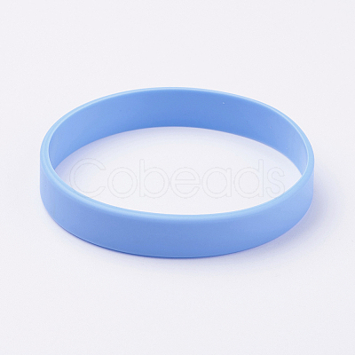 Silicone Wristbands Bracelets X-BJEW-J176-13-1