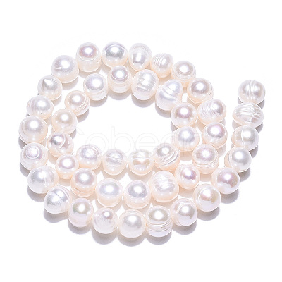 Natural Cultured Freshwater Pearl Beads Strands PEAR-N013-07N-1