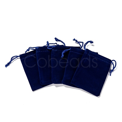 Rectangle Velvet Pouches TP-R002-7x9-03-1