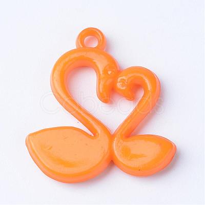 Opaque Acrylic Pendants SACR-S202-06-1