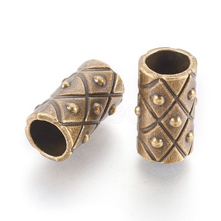 Tibetan Style Alloy Beads X-K0P66071-1