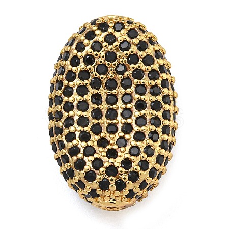 Rack Plating Brass Micro Pave Cubic Zirconia Charms KK-G513-74A-01G-1