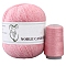 Knitting Yarn, Cashmere Yarn, for Blanket Pillows Craft Crochet Yarns, Pink, 2mm, about 50g/skein