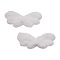 Wings Wool Ornament Accessories, for DIY Clothing, Hat, Bag, White, 71mm