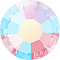 Preciosa&reg MAXIMA Crystal No Hotfix Flatback Stones, Czech Crystal, Dura Foiling, Round(438 11 615 Chaton Rose), 70020 200 Light Rose AB, SS10(2.7~2.9mm)