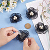 4Pcs Polyester Tulle Shoe Decorations AJEW-FG0003-31-3