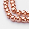 Glass Pearl Beads Strands HY-10D-B48-2