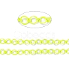 Eco-Friendly Alloy Spray Painted Link Chains LCHA-H005-01J-2