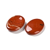 Oval Natural Red Jasper Worry Stone G-G104-01B-2