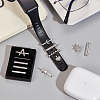  10Pcs Moon & Letter Alloy Watch Band Charms FIND-NB0003-20-5
