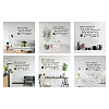 PVC Quotes Wall Sticker DIY-WH0200-067-5