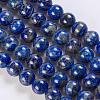 Natural Lapis Lazuli Beads Strands G-K254-01-10mm-2