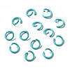 Spray Painted Iron Open Jump Rings IFIN-T017-04A-04-1