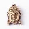 Buddha Head Tibetan Style Alloy Beads PALLOY-YC-62526-1