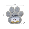 Resin Dog Tombstone Commemorate Photo Frame ANIM-PW0001-160A-1