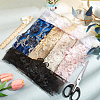 3D Flower Organgza Polyester Embroidery Ornament Accessories DIY-WH0297-20A-4