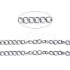 Oval Oxidation Aluminum Curb Chains CHA-K003-06P-3