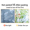 Waterproof PVC Colored Laser Stained Window Film Static Stickers DIY-WH0314-103-8