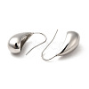 304 Stainless Steel Teardrop Dangle Earrings for Women EJEW-F295-01P-2