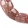 Natural Strawberry Quartz Beads Strands G-K357-D12-01-4