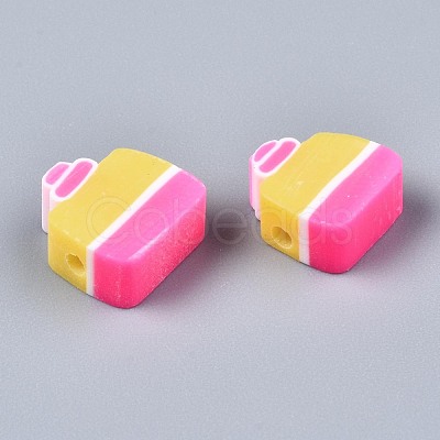 Handmade Polymer Clay Beads CLAY-N011-022-1