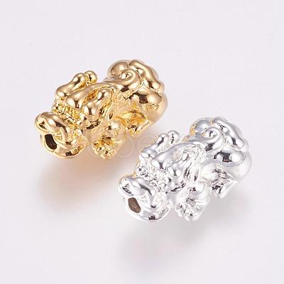 Feng Shui Brass Beads KK-P116-20-1