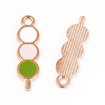 Alloy Enamel Pendants CD-TAC0001-18KCG-1