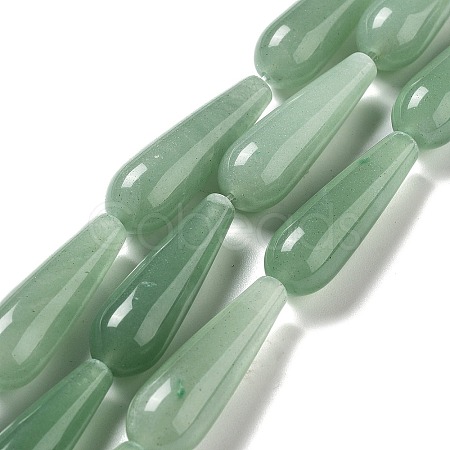 Natural Green Aventurine Beads Strands G-P528-H07-01-1
