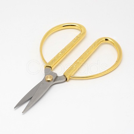Embossed with Dragon and Phoenix Pattern Stainless Steel Scissors TOOL-N004-01A-1