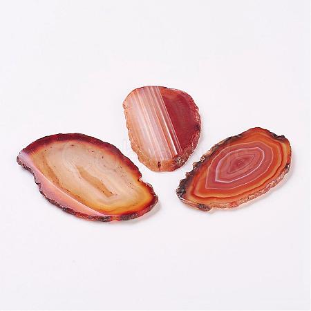 Natural Slice Agate Cabochons G-K190-01E-1