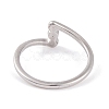 304 Stainless Steel Finger Ring foe Women RJEW-C086-17-P-3