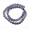 Non-magnetic Synthetic Hematite Beads Strands G-F613-09-1