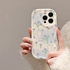 Tulip Cat Pattern TPU Plastic Mobile Phone Cover PW-WGD8F46-06-1