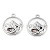 Non-Tarnish 201 Stainless Steel Pendants STAS-N098-141P-3