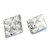 Tarnish Resistant 201 Stainless Steel Stud Earrings EJEW-K270-21P-2