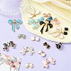 20Pcs 20 Styles Alloy Enamel Pendants ENAM-YW0003-92-5