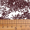 11/0 Grade A Baking Paint Glass Seed Beads X-SEED-N001-A-1062-3
