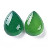 Natural Green Onyx Agate Cabochons G-H231-08D-2