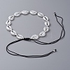 Adjustable Nylon Thread Beaded Necklaces NJEW-JN02661-4