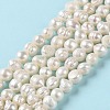 Natural Cultured Freshwater Pearl Beads Strands PEAR-E018-08-2