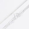 304 Stainless Steel Chain Necklace X-NJEW-H453-04S-2