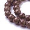 Natural Mashan Jade Beads Strands G-I227-01-8mm-A30-3