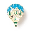 Hot Air Balloon Enamel Pin JEWB-TAC0006-21-1
