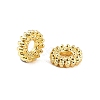 Rack Plating Brass Spacer Beads KK-M282-09G-2