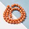 Synthetic Imperial Jasper Dyed Beads Strands G-P507-01A-05-2