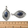 Natural Dyed Lapis Lazuli Pendants G-Q158-02I-3