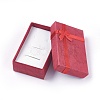 Cardboard Jewelry Boxes CBOX-WH0002-3