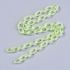 Handmade Transparent ABS Plastic Cable Chains X-KY-S166-001G-3