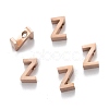 Ion Plating(IP) 304 Stainless Steel Charms STAS-K216-41Z-RG-3